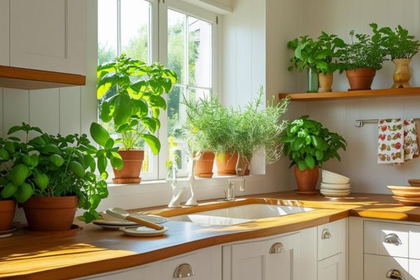 Plantas para cozinha