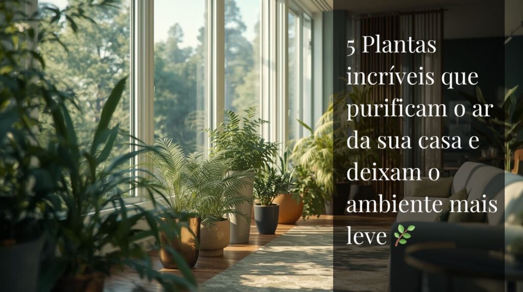 plantas que mais purificam o ar