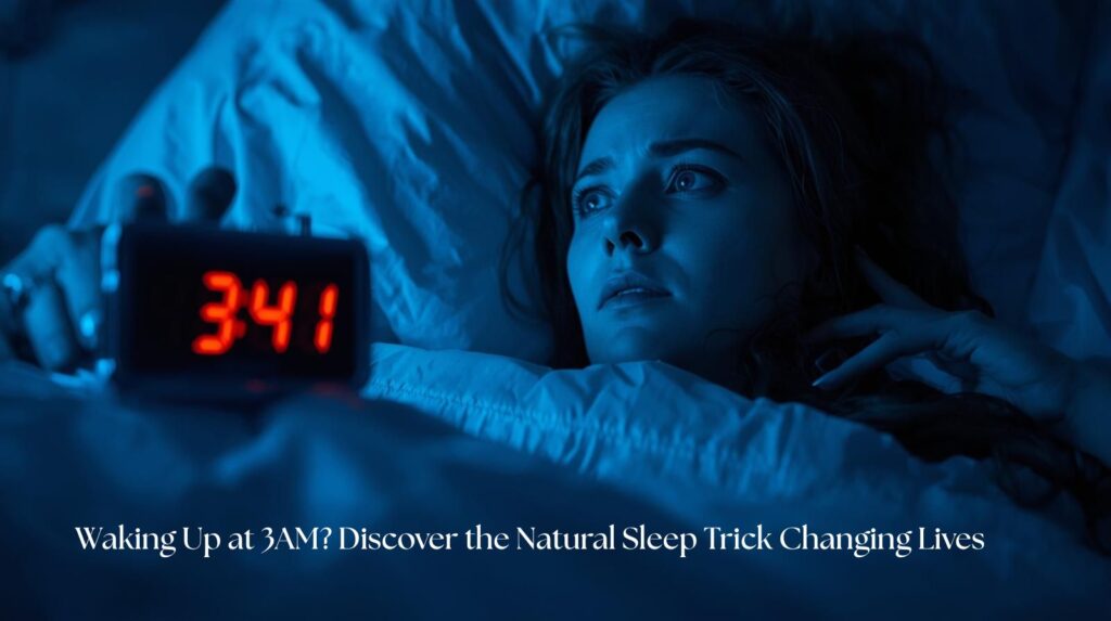 Waking Up at 3AM? Discover the Natural Sleep Trick Changing Lives