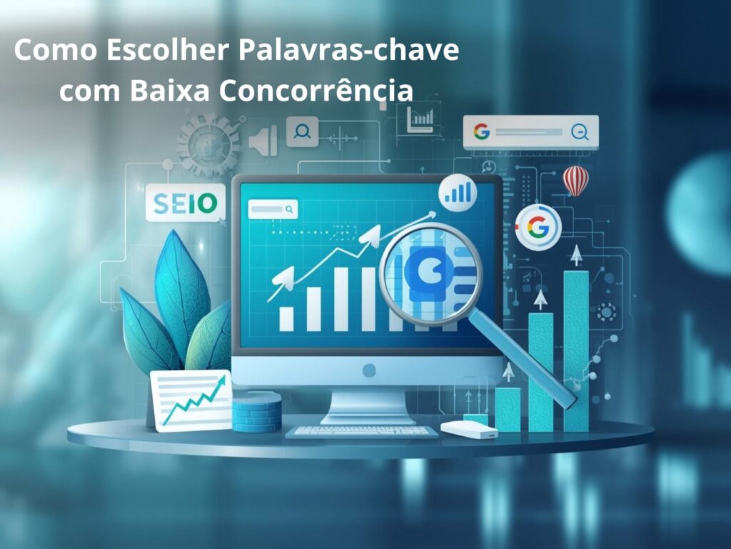 como escolher palavras‑chave com baixa concorrência