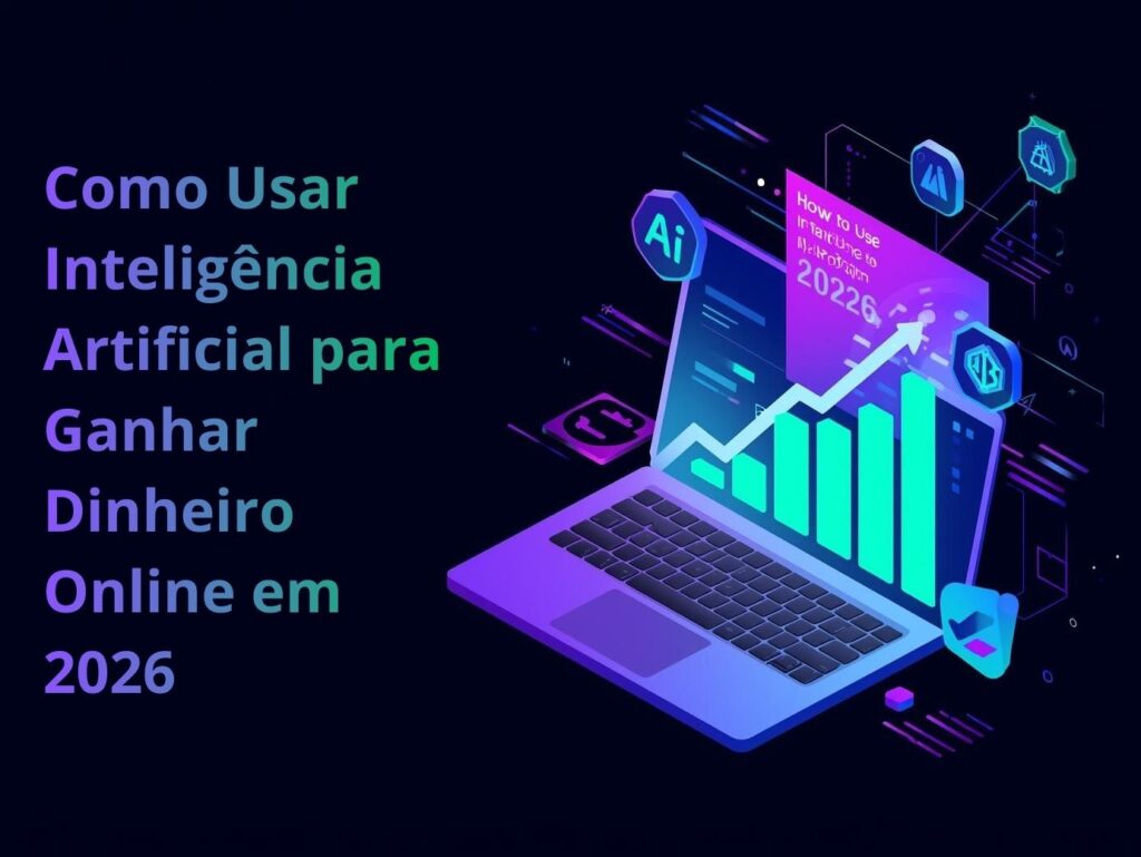 Como Usar Inteligência Artificial para Ganhar Dinheiro Online em 2026